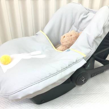 Footmuff for car seat (group 0) - BUNNY