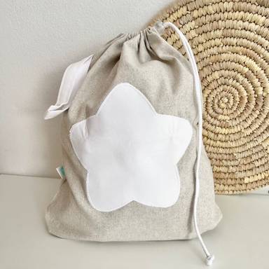 Multipurpose bag - bright beige